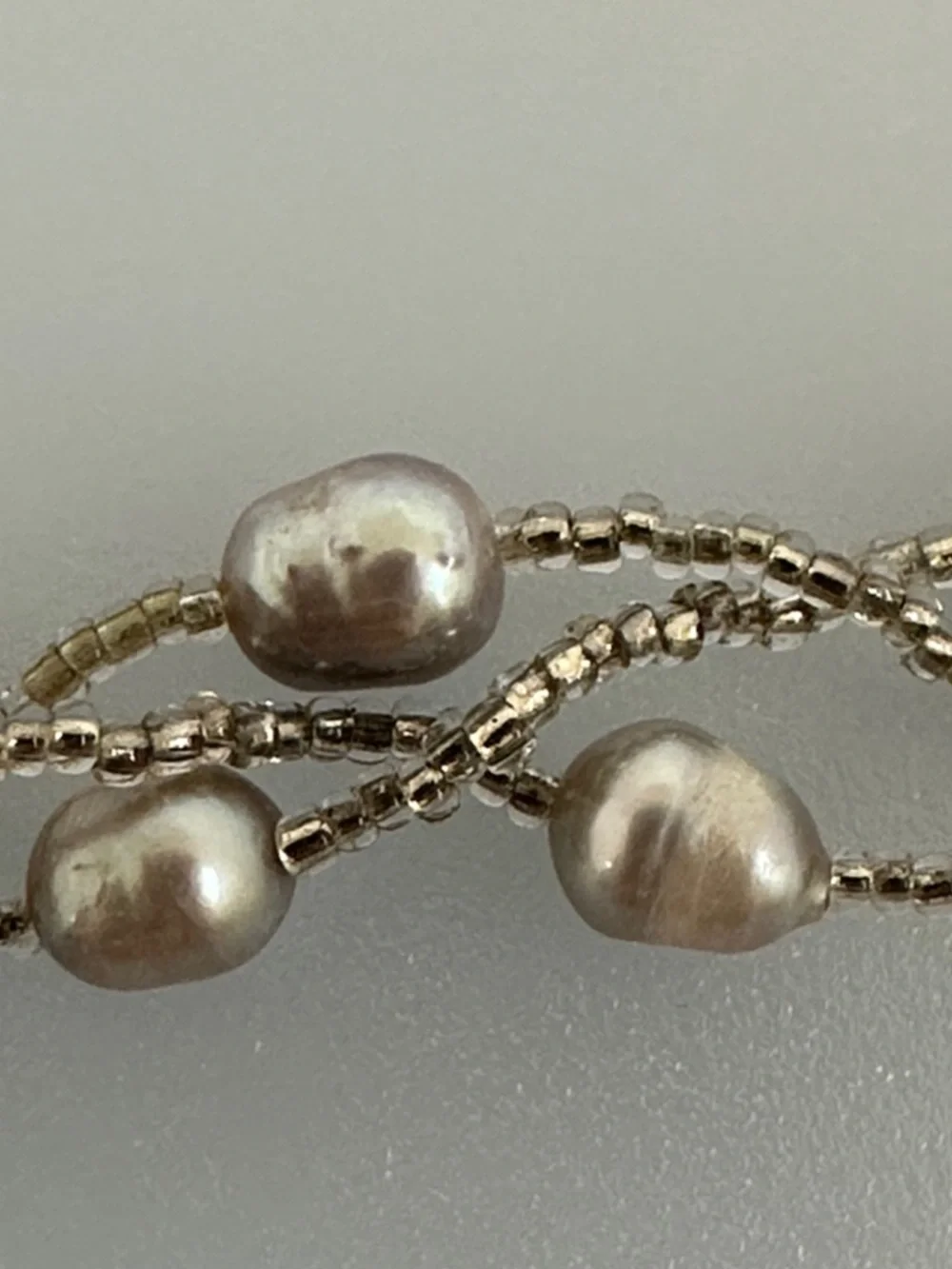 Multi-Strand Pearl & Gold-Tone Beaded Bracelet - Women Jewelry